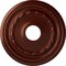 Ekena Millwork Federal Ceiling Medallion (Fits Canopies up to 8 1/2"), 15 3/8"OD x 3 5/8"ID x 1"P, Antique Copper CM15FEACS - alternate 1